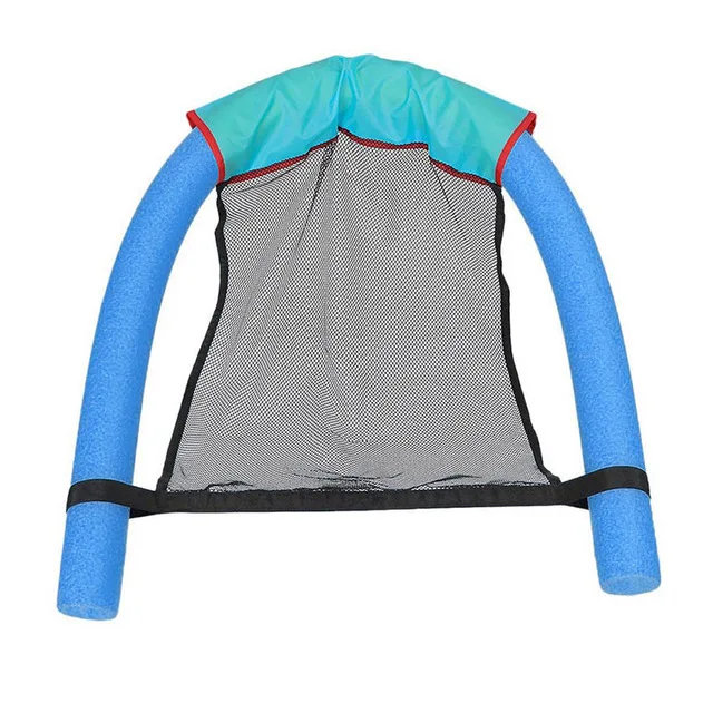 

Swimming Floating Chair Pool Kids Adult Bed Seat Water Flodable Ring Float Lightweight Pool Net Accessories Noodle Beach Ring