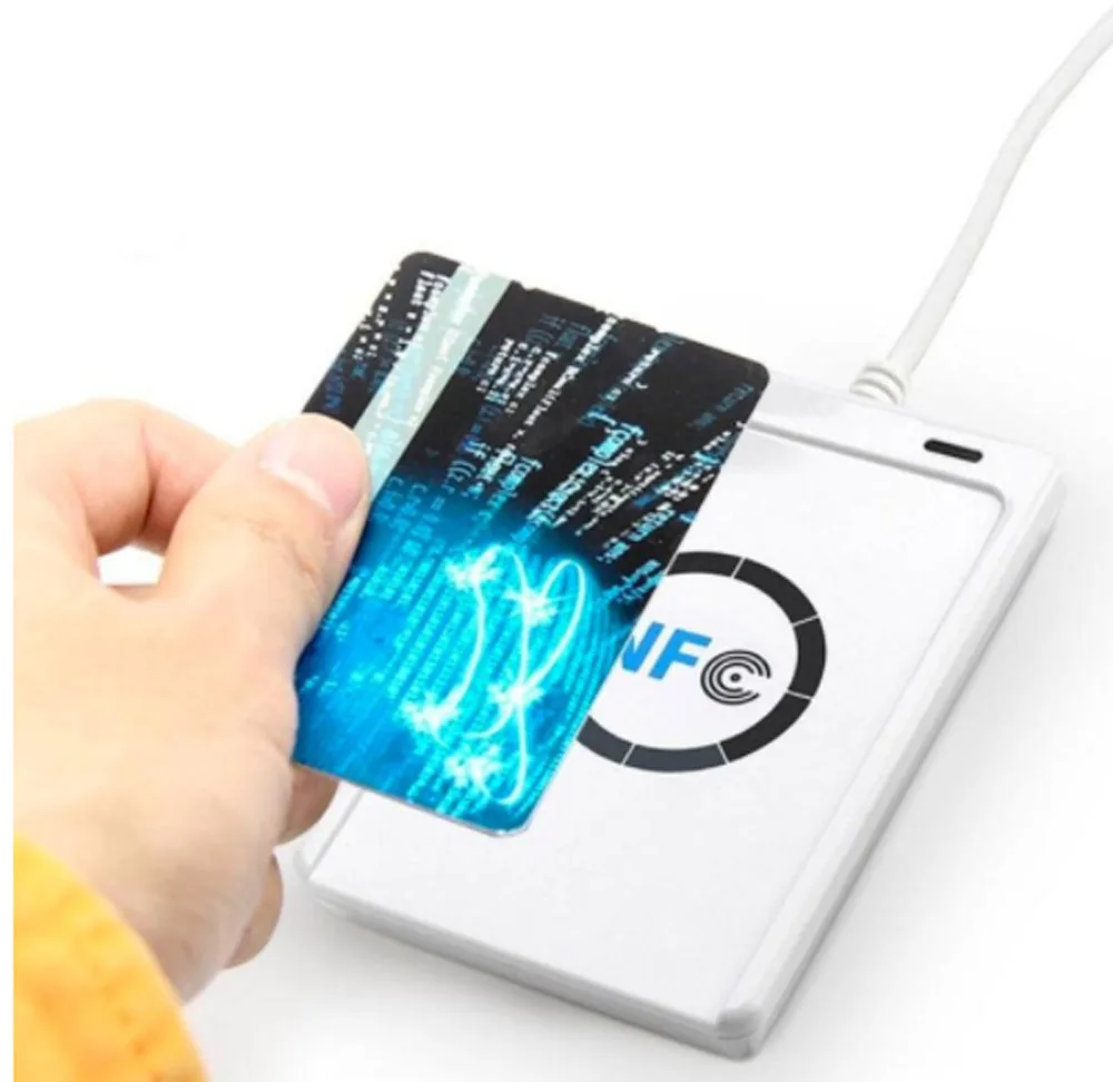 ACR122U NFC RFID считыватель смарт-карт Писатель Копир Дубликатор записываемый клон программное обеспечение USB для ISO14443 протокол S50