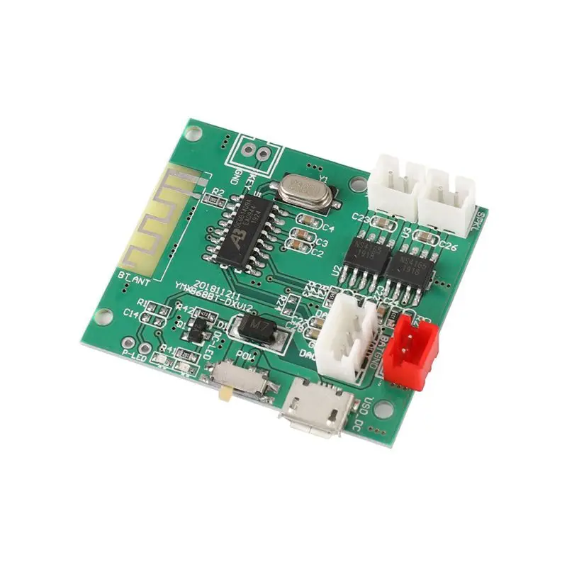 Модуль аудио компонентов PCBA пластина для Bluetooth Лидер продаж 5В 2х5вт 2А Плата