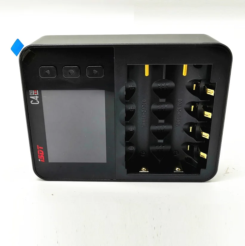 Интеллектуальное зарядное устройство ISDT C4 EVO с выходом Type-C QC3.0 для литий-ионных