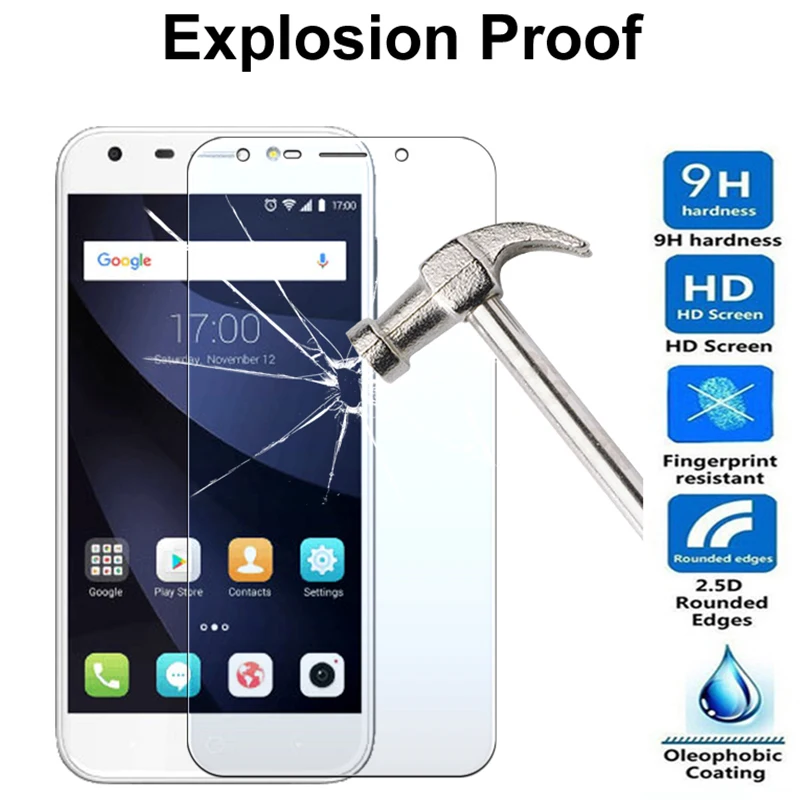 Закаленное жесткое Переднее стекло для телефона ZTE Blade V6 V7 V8 Lite Mini закаленное V9 V10