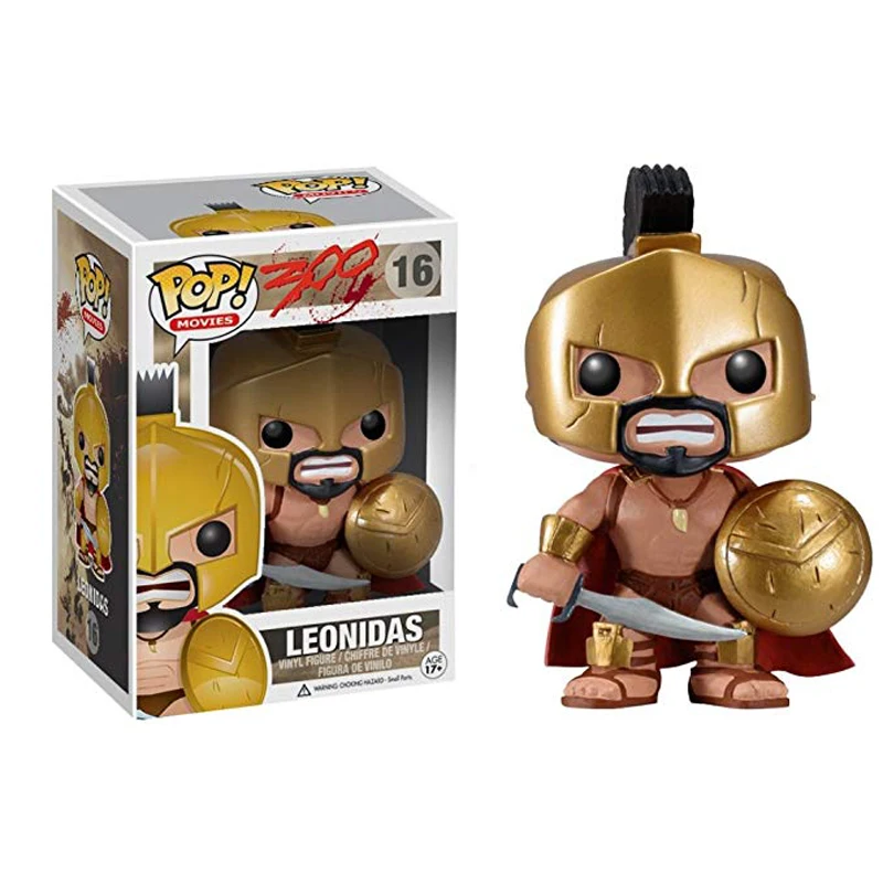 FUNKO POP новый стиль горячий фильм Спарта 300 король 16 # LEONIDAS виниловые Фигурки