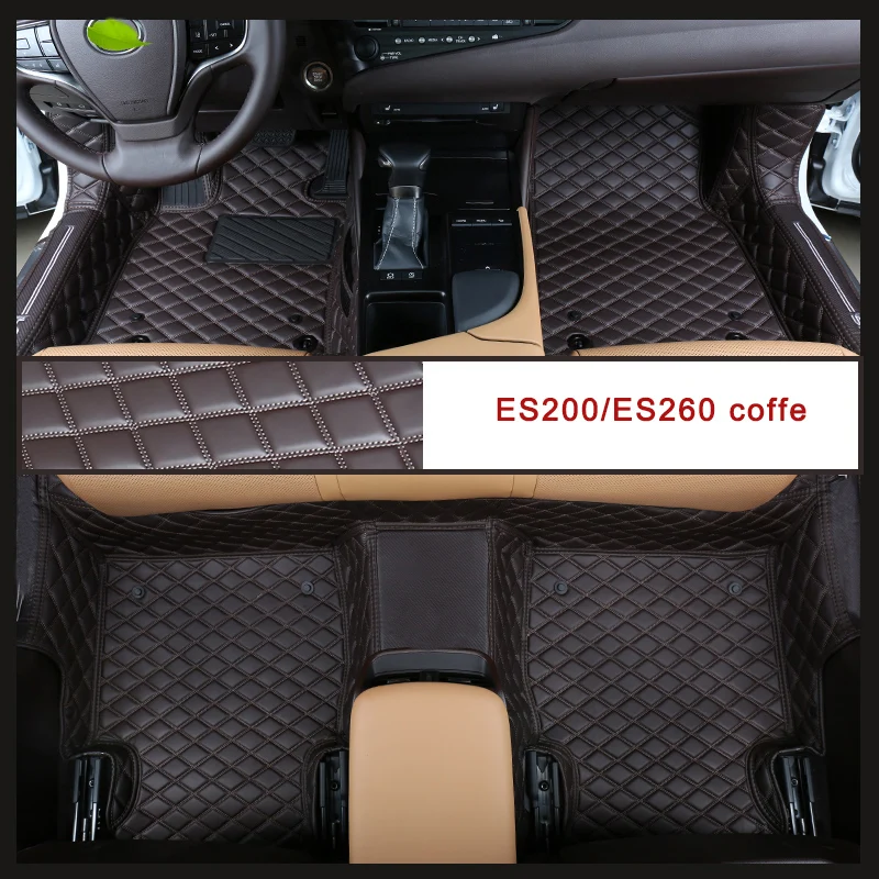 Lsrtw2017 для Lexus Es ES200 ES260 ES300h автомобильный напольный коврик, коврик для ног, водонепроницаемые накладки для интерьера, аксессуары - Название цвета: product picture 1