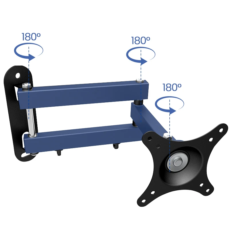ЖК-дисплей ТВ настенное крепление для 10-24 &quotсветодиодный плоский монитор