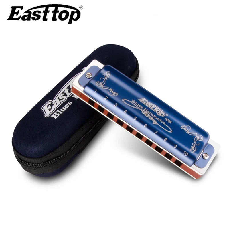 Easttop T008K 10 отверстий диатоническая гармоника для рта Ogan Woodwind музыкальный