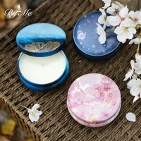 scented perfume aromatherapy baptism candles smell fragrant natural soy wax candle container jars birthday christmas decor yoga