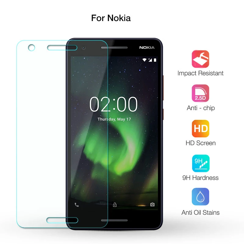 

9H HD для Nokia 7 Plus 2 V 2 v 5,3 2,3 3,2 4,2 5,1 Plus 6 (6,1) Закаленное стекло Защитная пленка для экрана