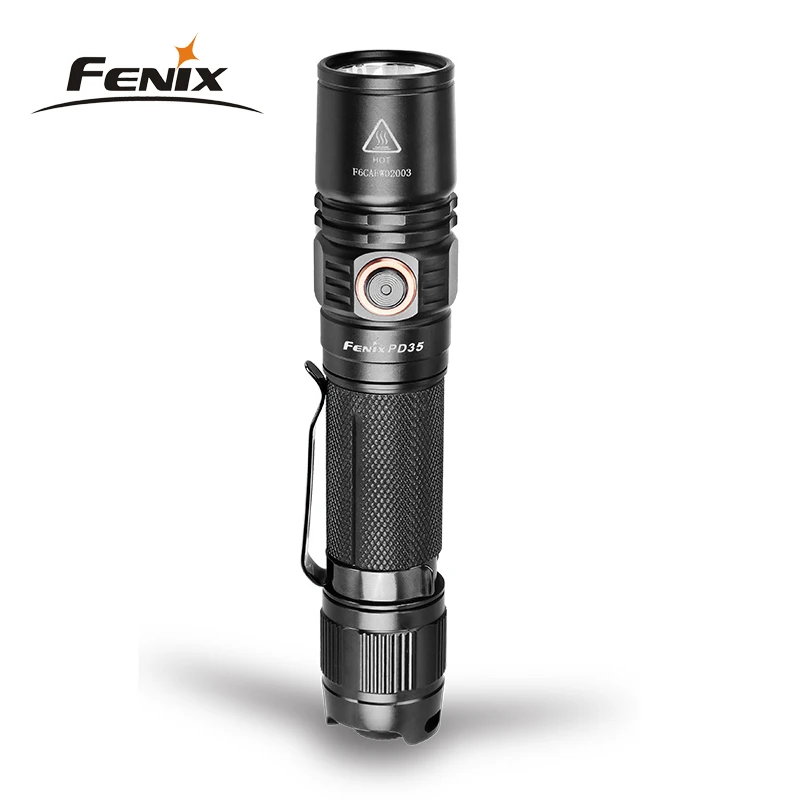 Светодиодный тактический фонарик Fenix PD35 V2.0 2018 Edition V2 1000 люмен CREE XP L HI V3|Фонарики и