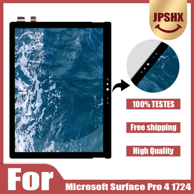 Оригинальный сменный дисплей для Microsoft Surface Pro 4 1724 LCD кодирующий преобразователь
