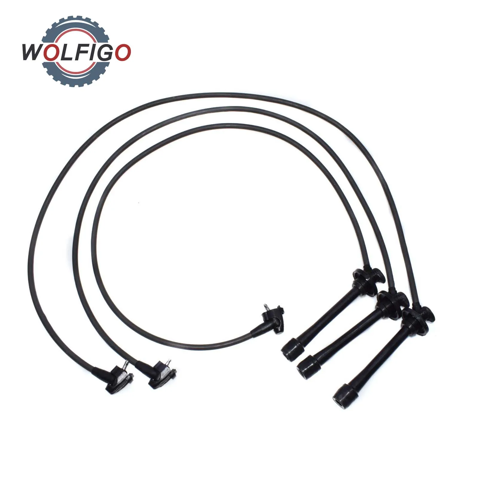 WOLFIGO 3 шт. кабель зажигания свечи провода 151358381008 для Toyota Camry Sienna Avalon Solara Lexus ES300 3.0L