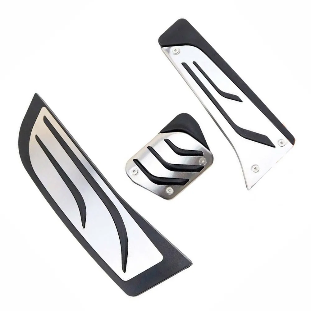 

3pcs Right Hand Drive Car Gas Brake Pedals For 1 2 3 4-Series RHD Footrest Brake Gas Pedal Cover Kits F20 F22 F30 F32 A