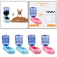 automatic pet water dispenser puppy dish food feeder feeding bowl cats dogs 3 8l large capacity water food dispenser for pet