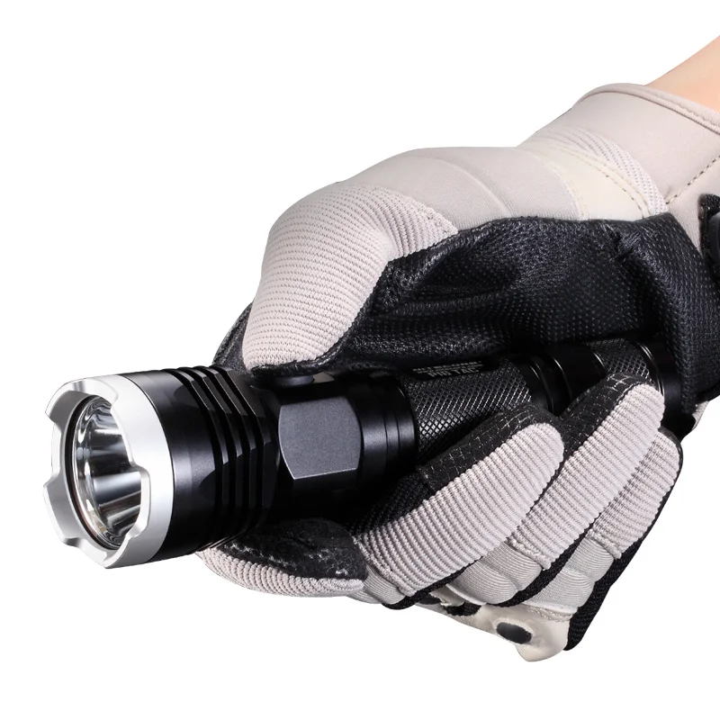 Тактическая вспышка NITECORE P16 TAC P16TAC CREE XM L2 max 1000 люмен расстояние луча 300 м уличный