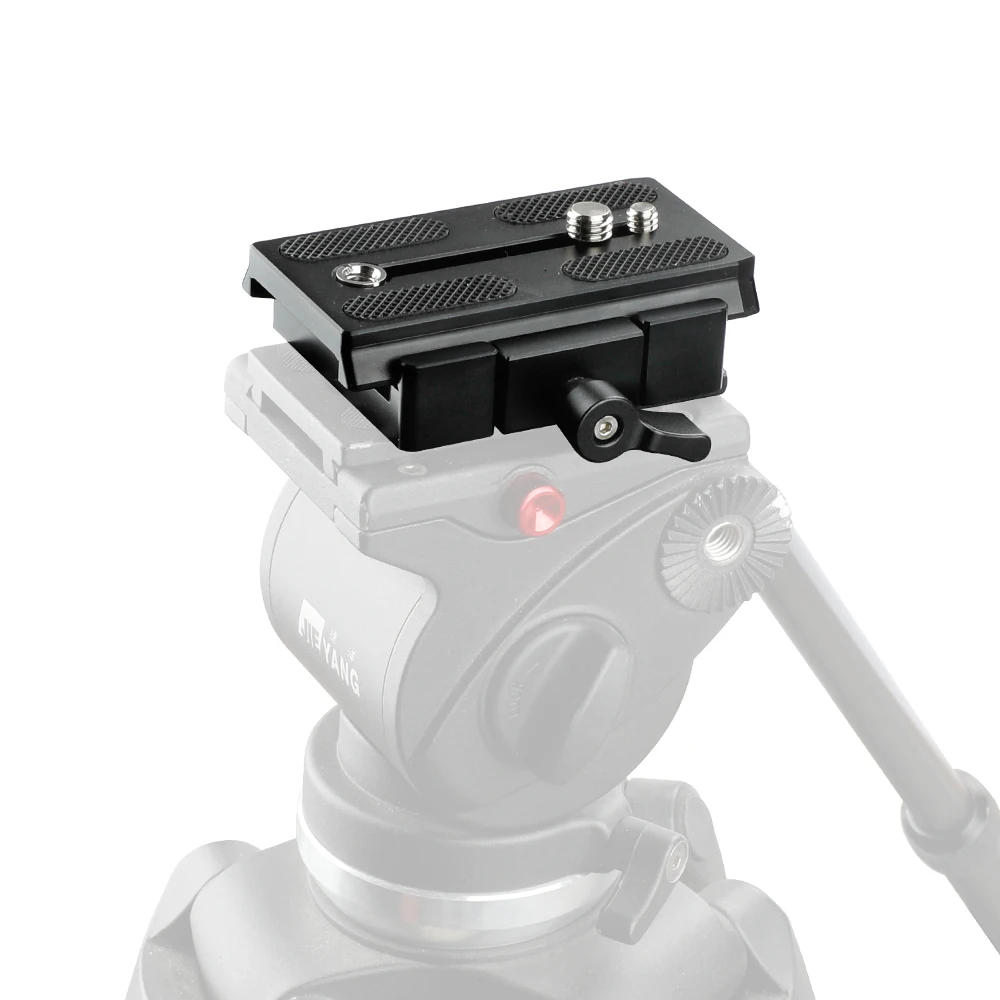 Фото Зажим CAMVATE Manfrotto с быстроразъемной пластиной для крепления камеры и винтом 1/4 дюйма 3/8 дюйма для штатива Manfrotto 577/501/504/701 №4