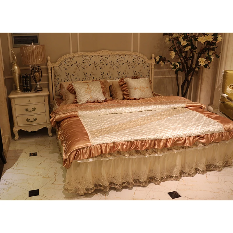 

Новый дизайн, современная белая мебель для спальни из березовой древесины, Шикарная мебель GH22