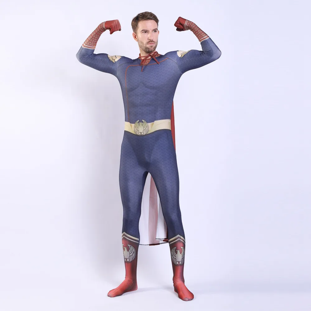 Костюм для косплея Homelander/The Deep/A-Train костюмы на Хэллоуин семь мальчиков костюм