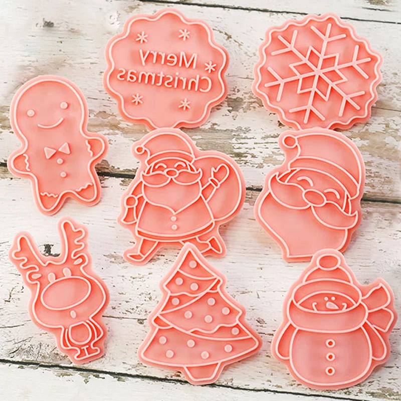 

8 шт./компл. фотоэлементов «сделай сам», трехмерные Замороженные формочки для печенья и помадки, бытовые инструменты для выпечки