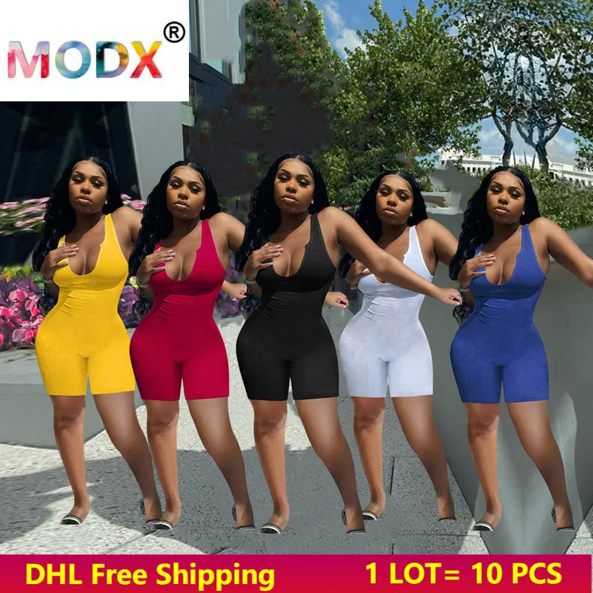 

Летние женские комбинезоны, сексуальные слитные брюки с V-образным вырезом, женские комбинезоны, однотонные боди, повседневные черные комби...