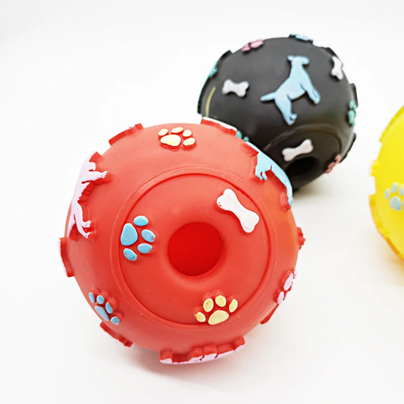 Игрушка для домашних питомцев интерактивный мяч прорезывания зубов у маленьких