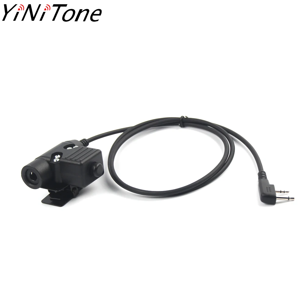 Military Headset U94 PTT For COMTAC MSA EARMOR TCA TRI NATO plug for ICOM IC-V8 IC-V82 IC-F3 SL25 V80