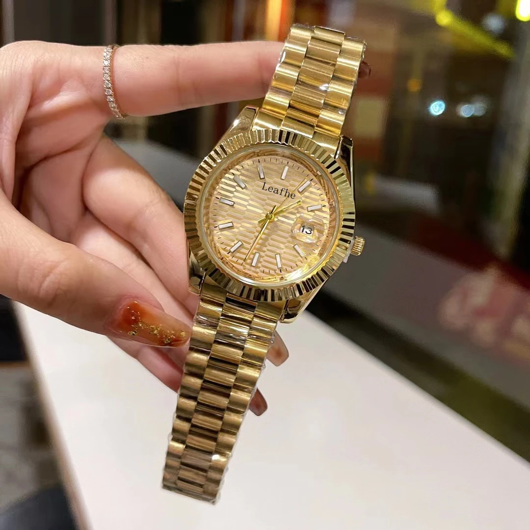 

Fashion Couple Watch Stainless Steel Material Original Clasp Quartz Watches