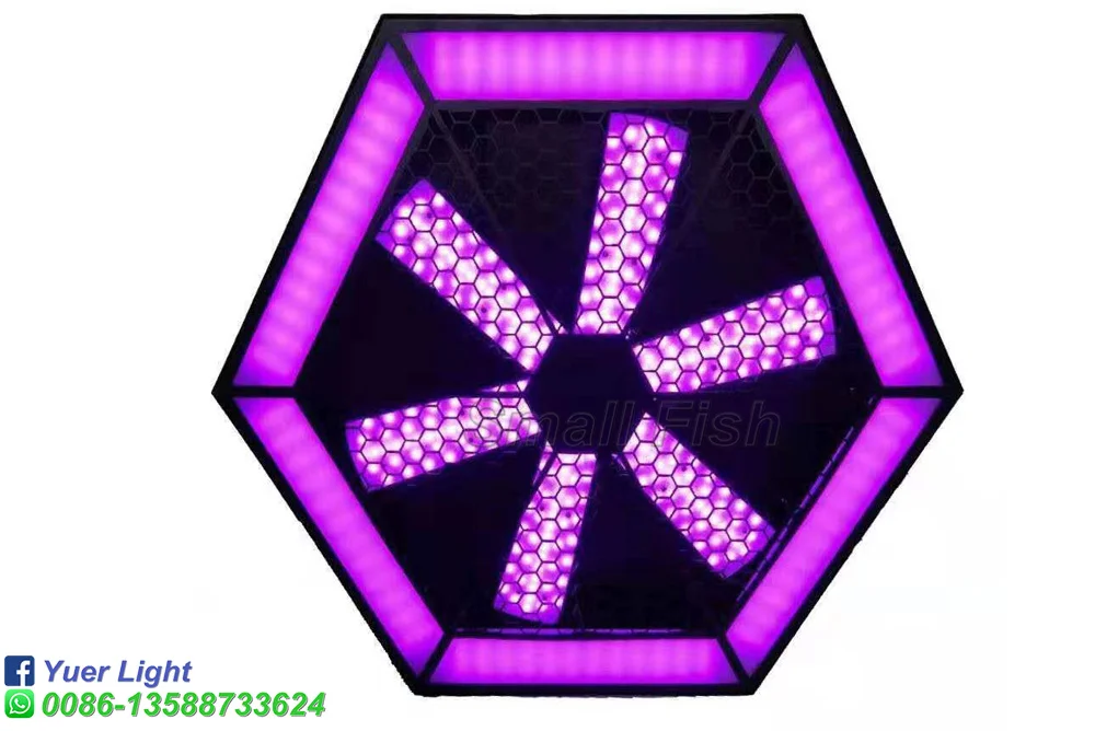 Светодиодный прожектор 504 шт. SMD5050 RGB 3в1 светодиодный вентилятор DMX 512 Dj освещение Профессиональный эффект стирки сценический светодиодный фонарик