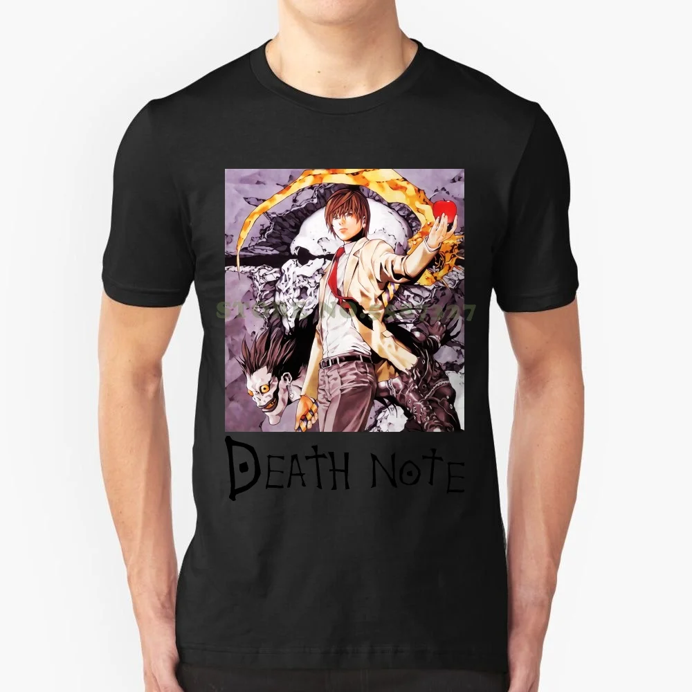 

Футболка аниме Death Note для взрослых, женская повседневная одежда идеального качества для женщин