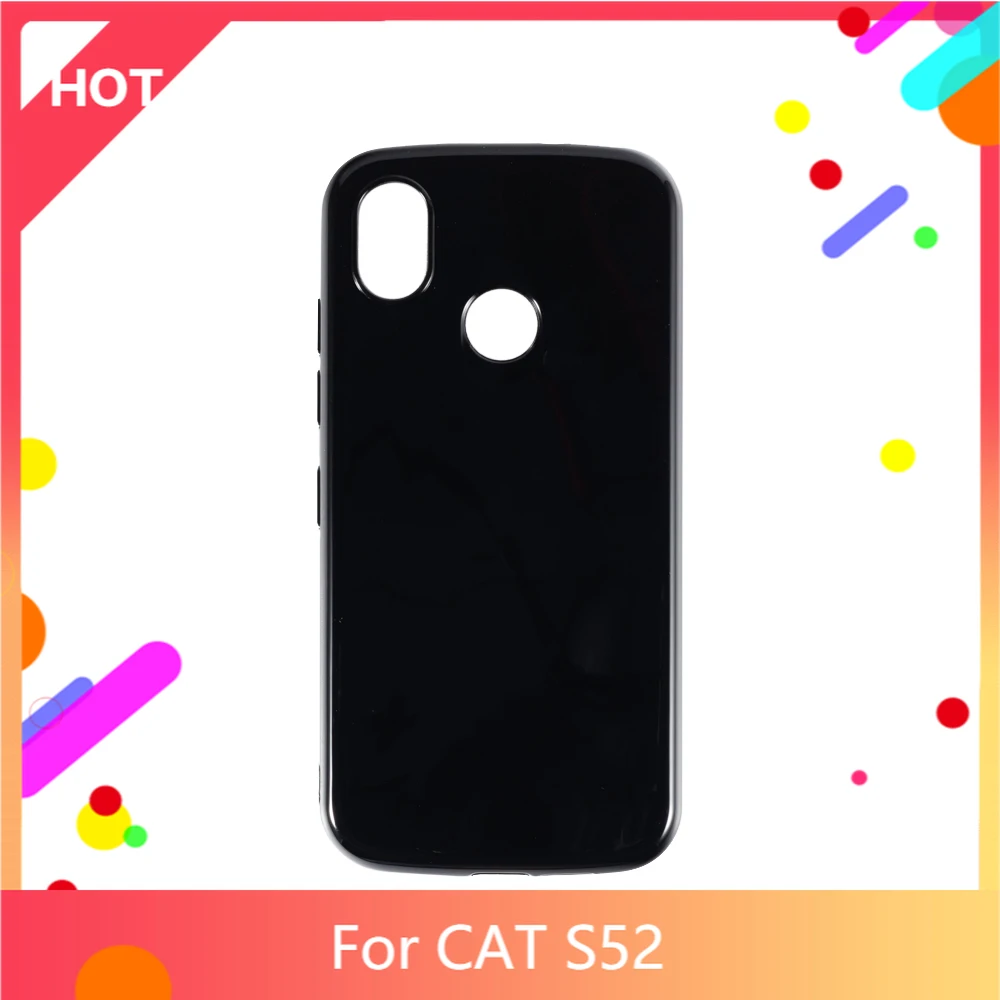 

S52 чехол Матовая Мягкая силиконовая задняя накладка из ТПУ чехол с изображением кота для S52 чехол для телефона чехол тонкий противоударный