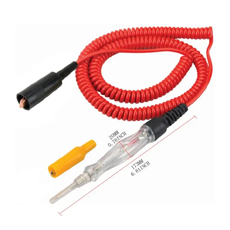 

12/24V Car Circuit Line Test Pencil Fuse Detection Pen Indicator Electroscope