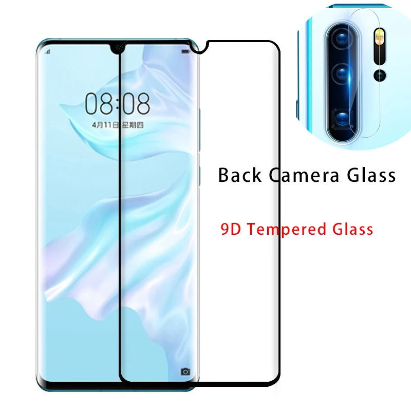 Защитное стекло для объектива P Smart Plus 9D закаленное камеры телефона Huawei P30 Lite