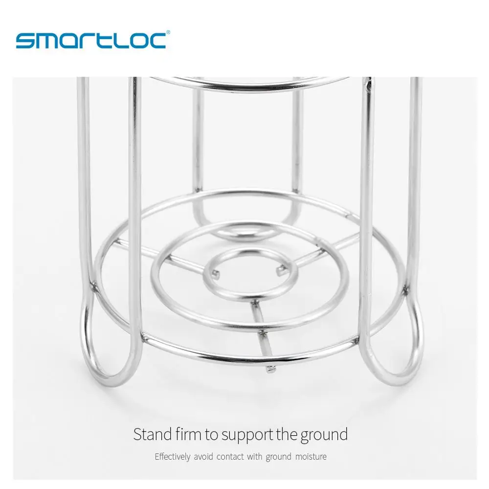 smartloc ss large stand toilet paper holder tissue roll rack bathroom storage container bath accessories kitchen organizer free global shipping