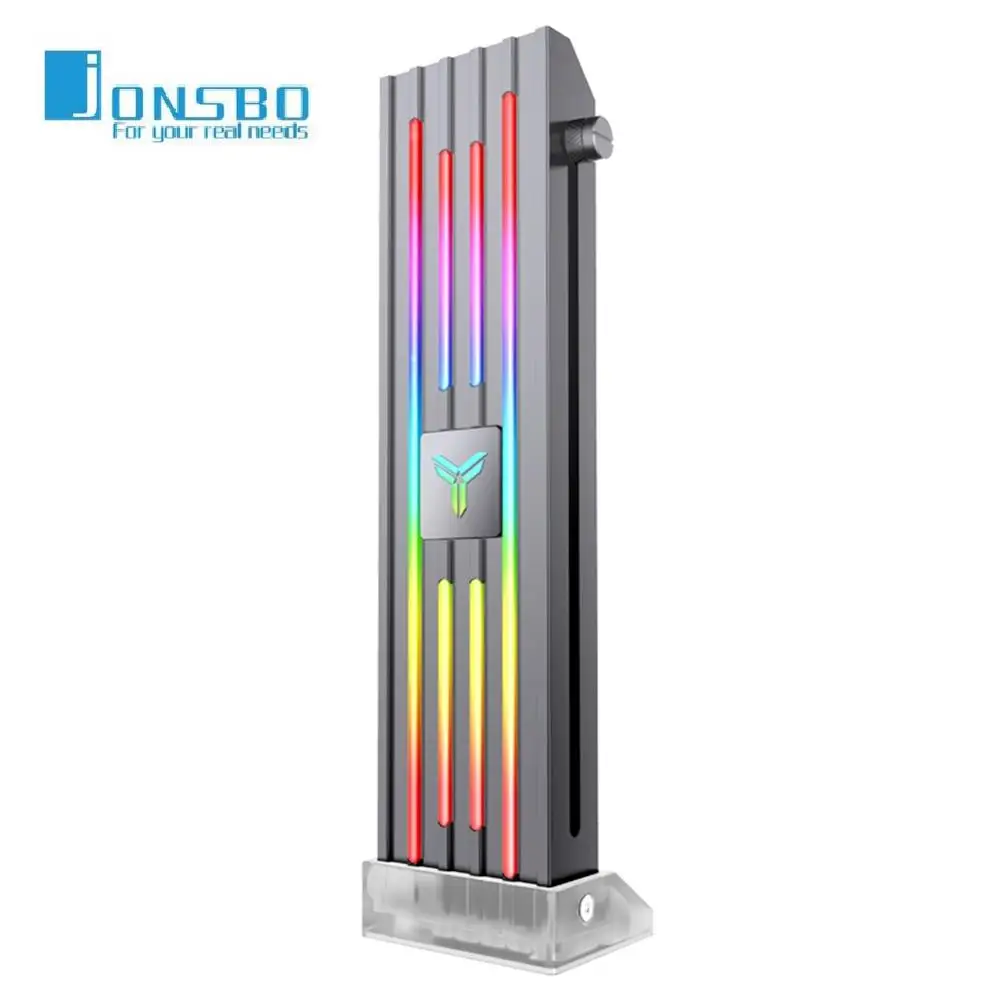 Держатель для графической карты Jonsbo VC 4 ARGB из алюминиевого сплава ATX/MATX/ITX|Кулеры и