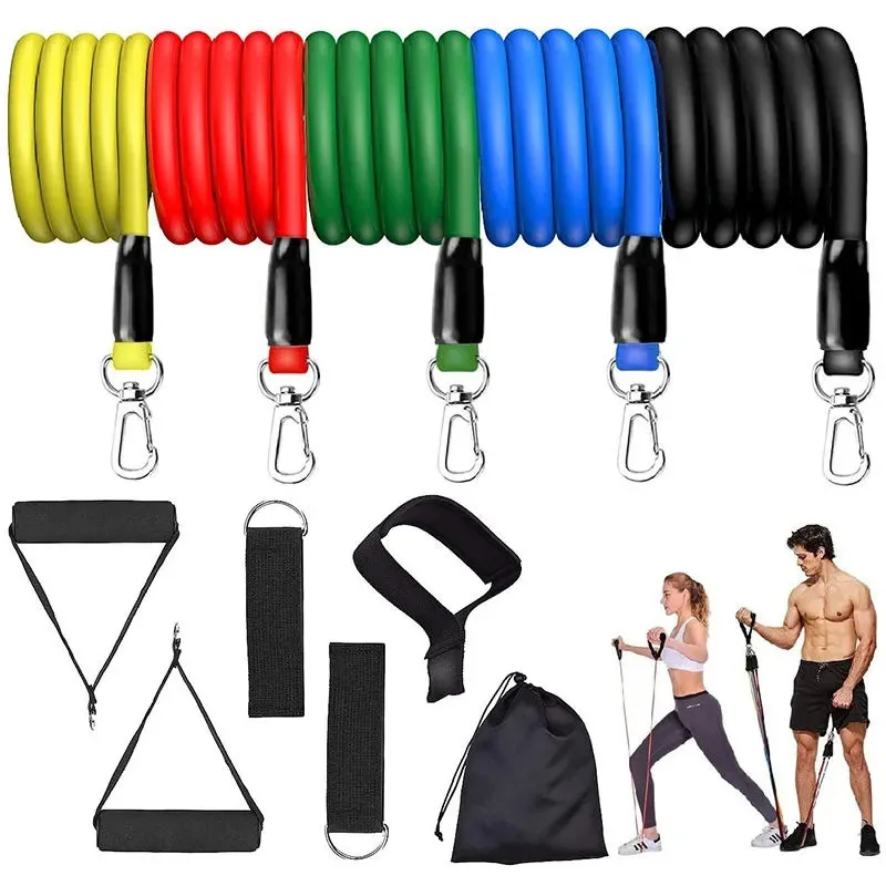 

Эспандеры 13 шт., спортивные Эспандеры для спортзала, резиновые ленты для фитнеса, эластичные ленты для фитнеса, домашние портативные Эспанд...