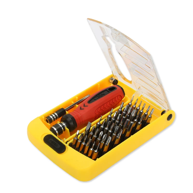 

JACKLY JK-6088A B Mini Portable Screwdriver Tool Kit Box Set for Cellphone Laptop Gamepad Watch Electronic Product DIY Repair