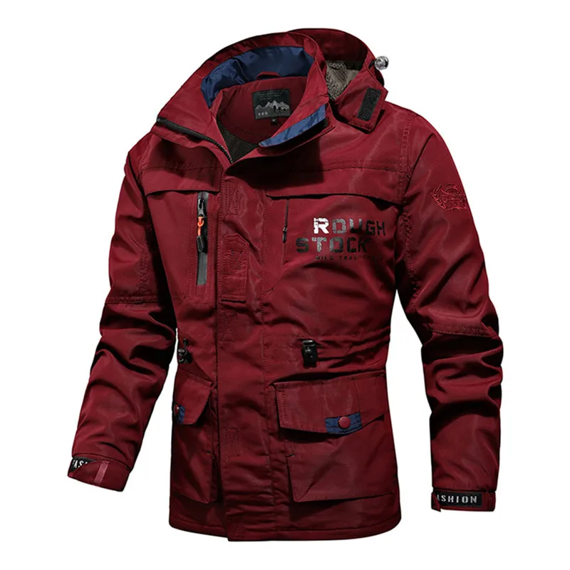 

Fashion Men Outdoor Jacket Spring Autumn Thin Windbreaker Jacket Breathable Coat Men Windproof Waterproof Hiking Casual Outwear