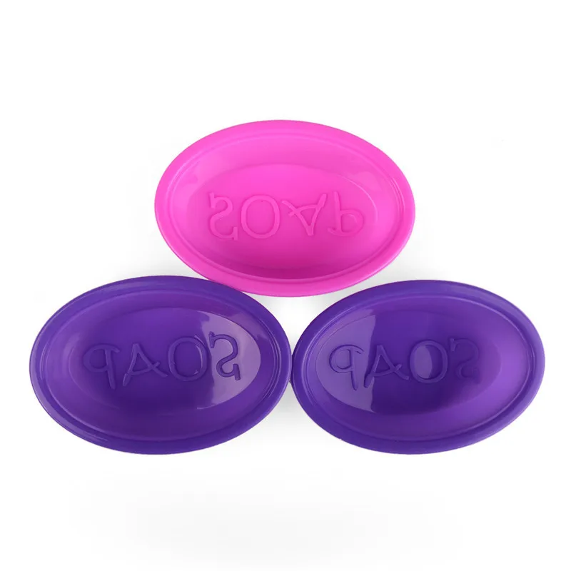 1 шт. силиконовая форма для мыла ручной работы 3D овальные круглые квадратные