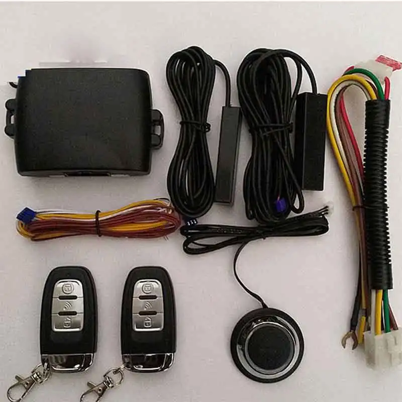 Автомобильная сигнализация PKE dark lock противоугонная кнопка запуска и остановки