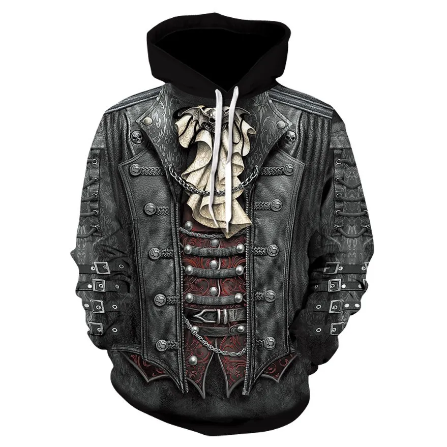 

Imitation cowboy Skulls Hoodies Hot Selling Hooded Sweatshirt Streetwear Style Pullover Plus Size Sportwear 3d Tracksuits