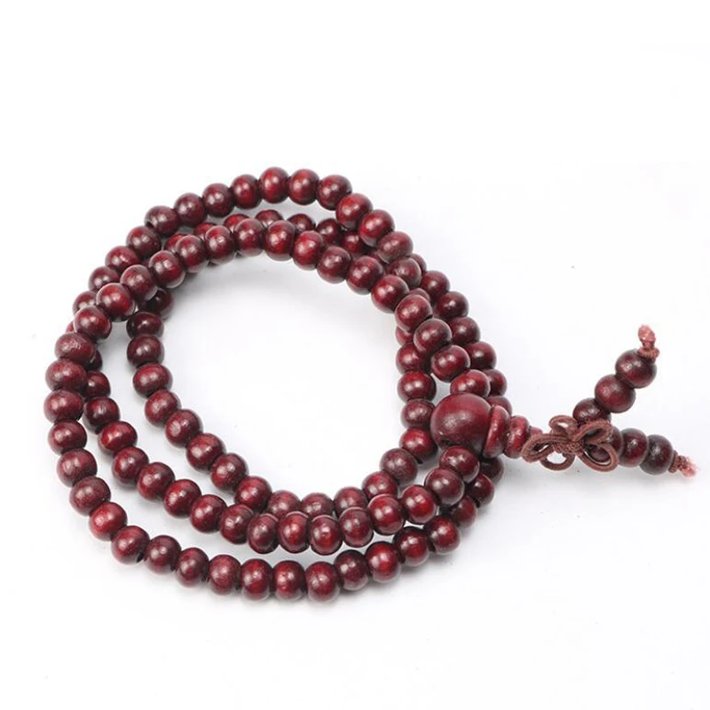 Браслет мужской/женский из натурального дерева с бусинами 8/6 мм|Браслеты шармами|