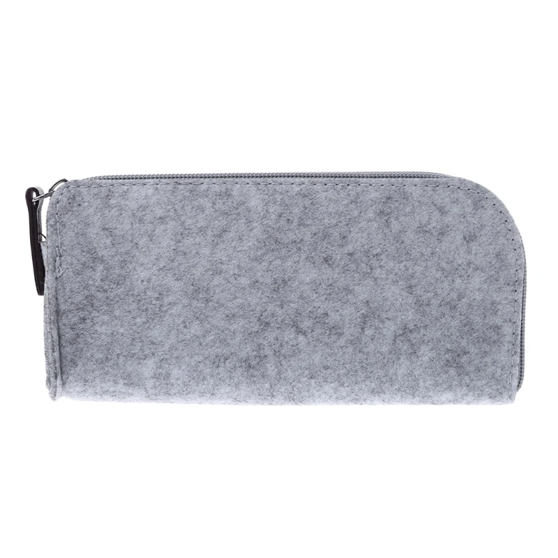 

Square Felt Makeup Cosmetic Bag Brush Pen Pencil Case Pouch Box Office Supplies C5AE