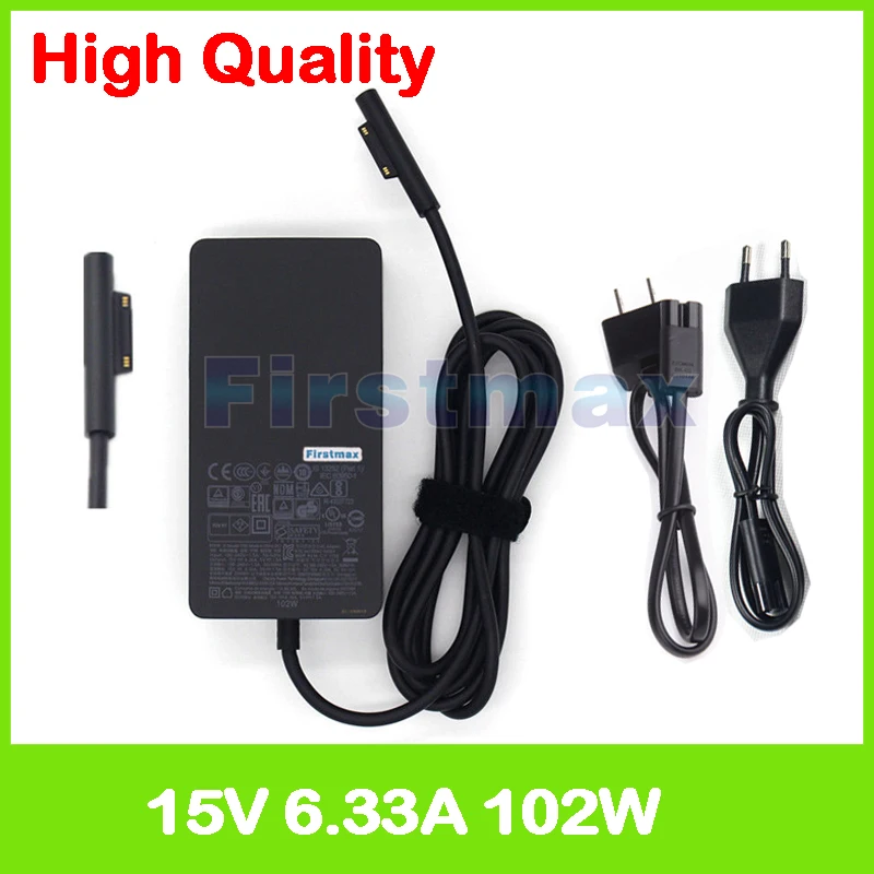 15V 6.33A 102W зарядное устройство для ноутбука 1798 адаптер переменного тока Microsoft Surface