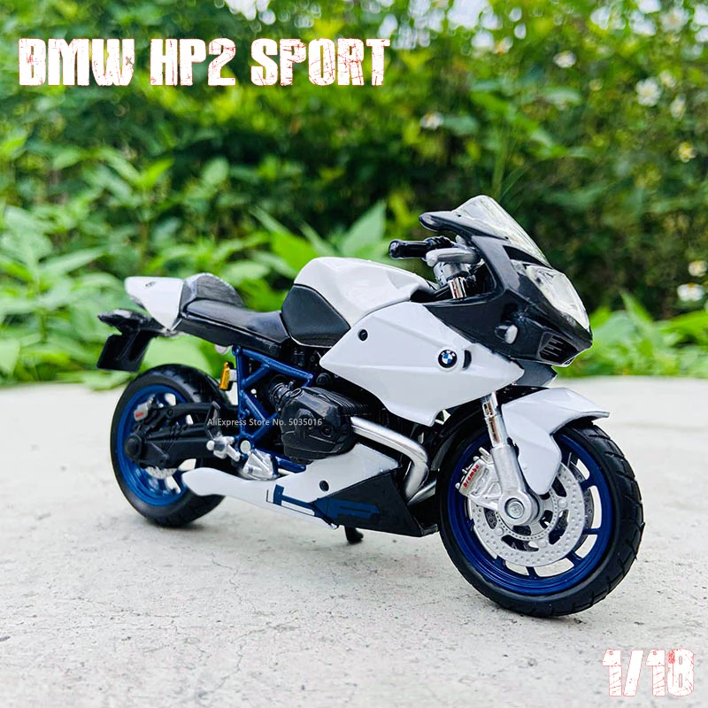 Оригинальная Авторизованная модель мотоцикла Maisto 1:18 7 стилей BMW HP2 Sport Silvardo
