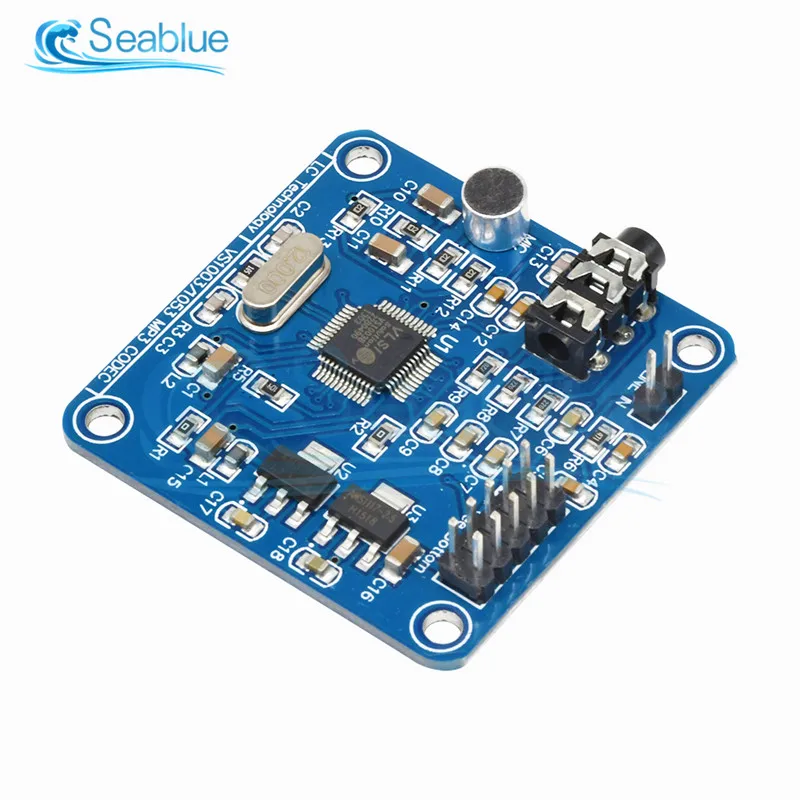 VS1003B VS1053 MP3 модуль декодирования микрофонная головка STM32 микроконтроллер