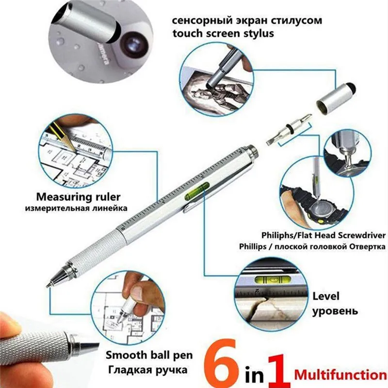 1 шт. 4 цвета новая многофункциональная отвертка шариковая ручка сенсорный экран