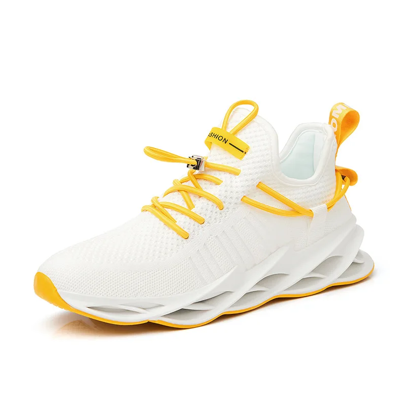 

2021 Men's Shoes Blade Mesh Men Sneakers Summer Fashion Running Shoes Outdoor Breathable Men Sports Shoes Men Shoes Travis Shoes