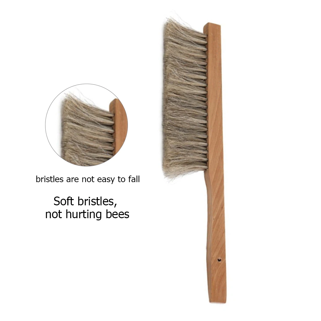 Инструменты для пчеловодства benefit деревянная щетка подметания пчелы два ряда