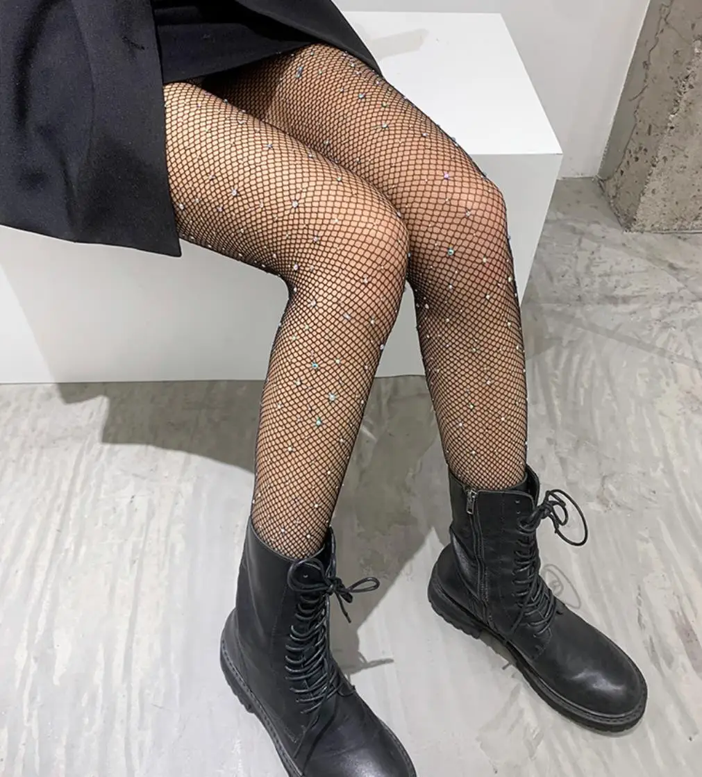 

Tights Women Sexy Black Fishnet Stockings lingerie underwear hot Nightclubs Halloween Skull Print Pantyhose Female Stockings