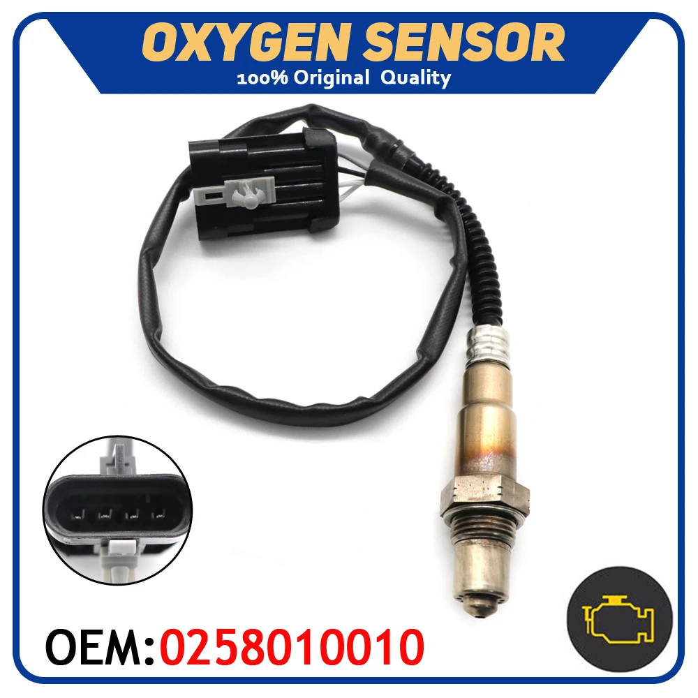 0258010010 воздушный топливный датчик зонд Lambda кислорода для Chery Fulwin 2 II Buick Excelle 1 6 8 Epica