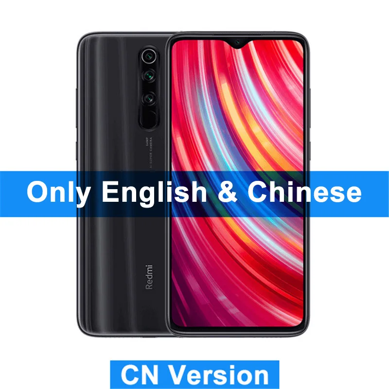 CN ROM Grey Xiaomi Redmi Note 8 Pro 8 Гб 128 ГБ MTK Helio G90T смартфон 64MP Quad задняя камера 6,5" полный экран мобильный телефон - Цвет: CN ROM Grey