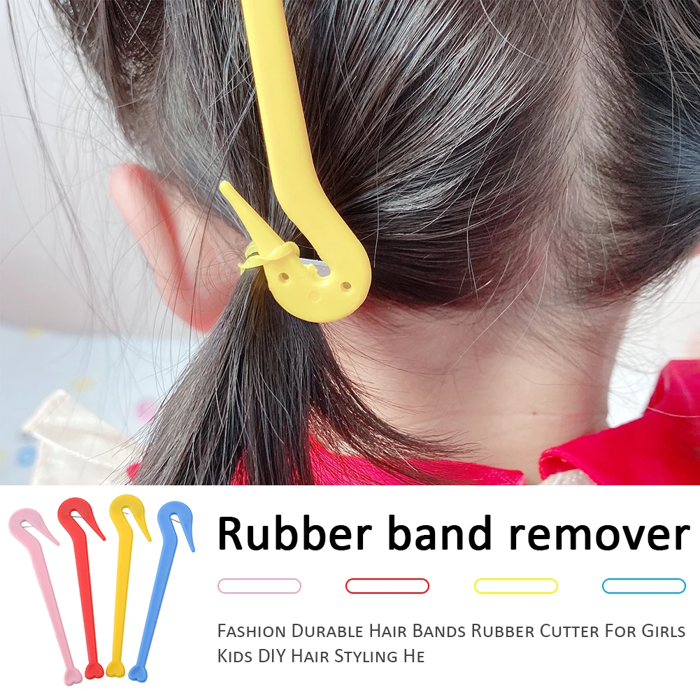 Durable Hair Bands Rubber Cutter for Girls Kids DIY Styling Salon Headwear Disposable Band Remover Tool | Красота и здоровье